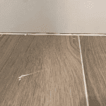 Scratches on flooring Scratched flooring