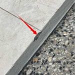 Chipped tiles external Chipped tiles