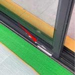 Marks on window frame Marks on frame