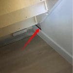 Missing wall cladding Wall clad missing