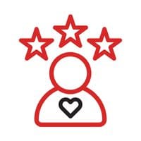 Icon customer reviews